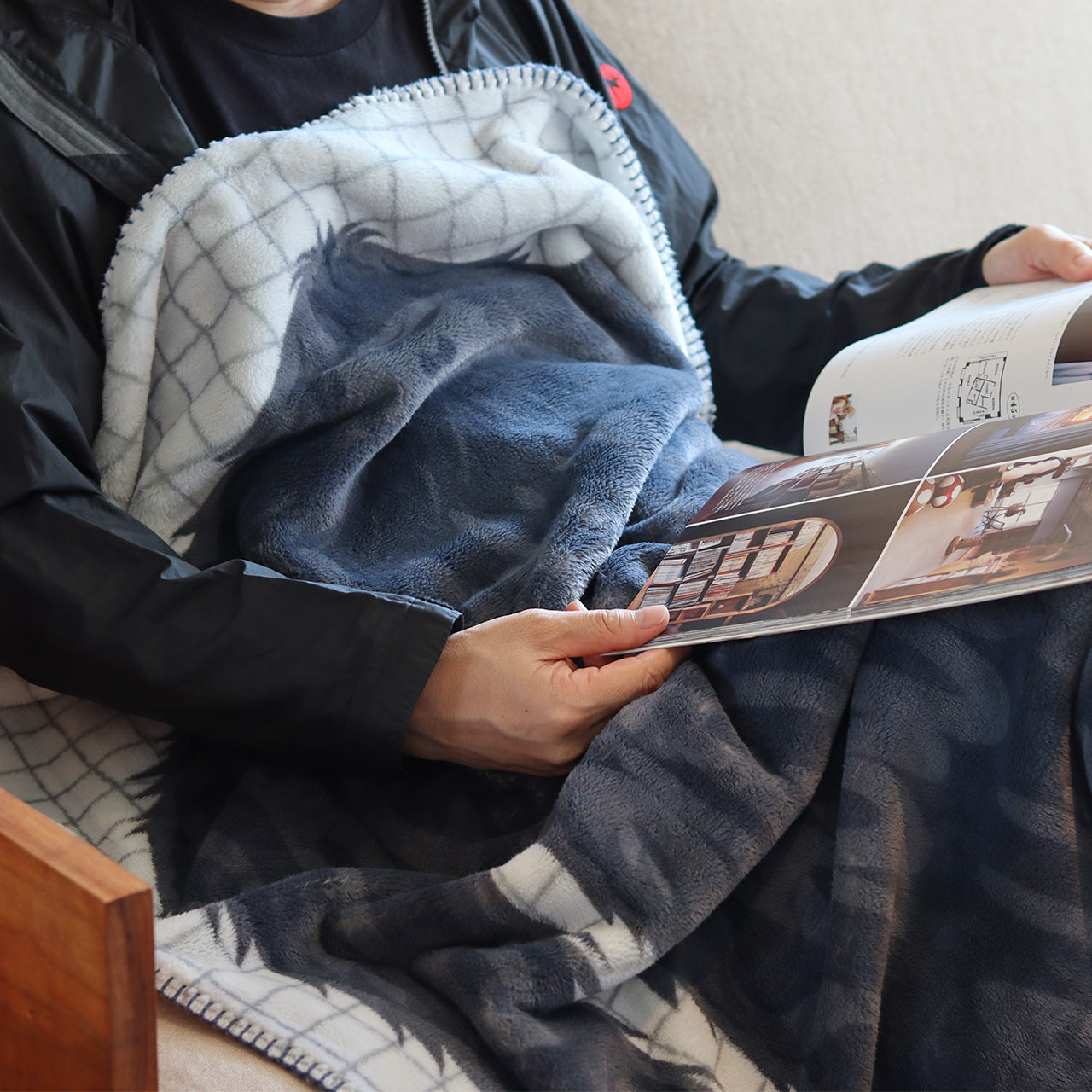 楽天市場】【公式】フリース ブランケット ひざ掛け 膝掛け フリース