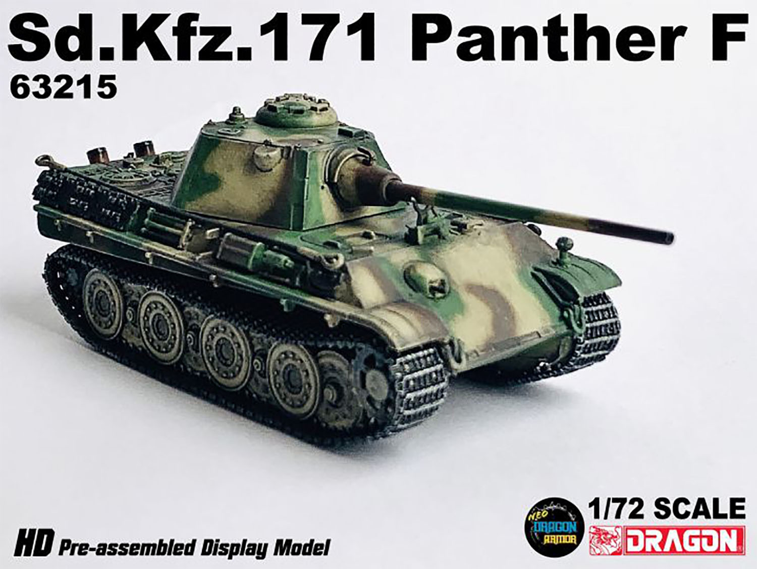 1/72 WW.II ドイツ軍 Sd.Kfz.171 パンターF 3色迷彩 ベルリン 1945