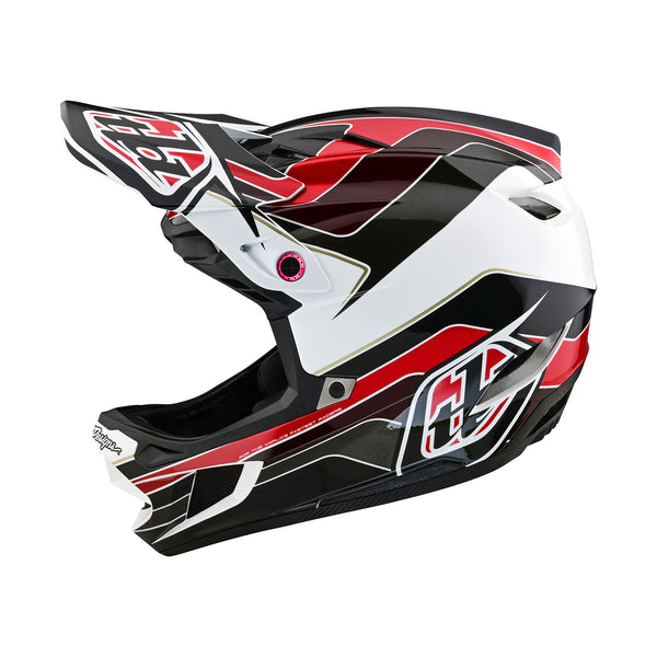 D4 Polyacrylite Helmet Block Charcoal / Red – Troy Lee Designs