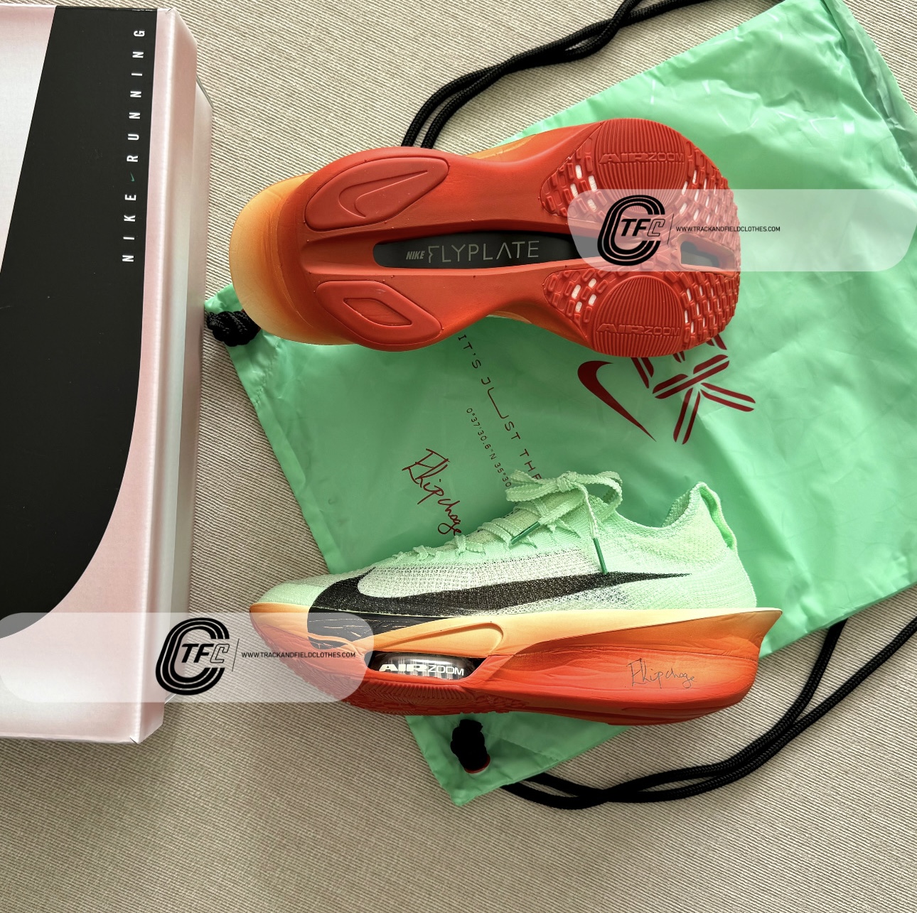 Nike Air ZoomX AlphaFly 3 Eliud Kipchoge | Trackandfieldclothes