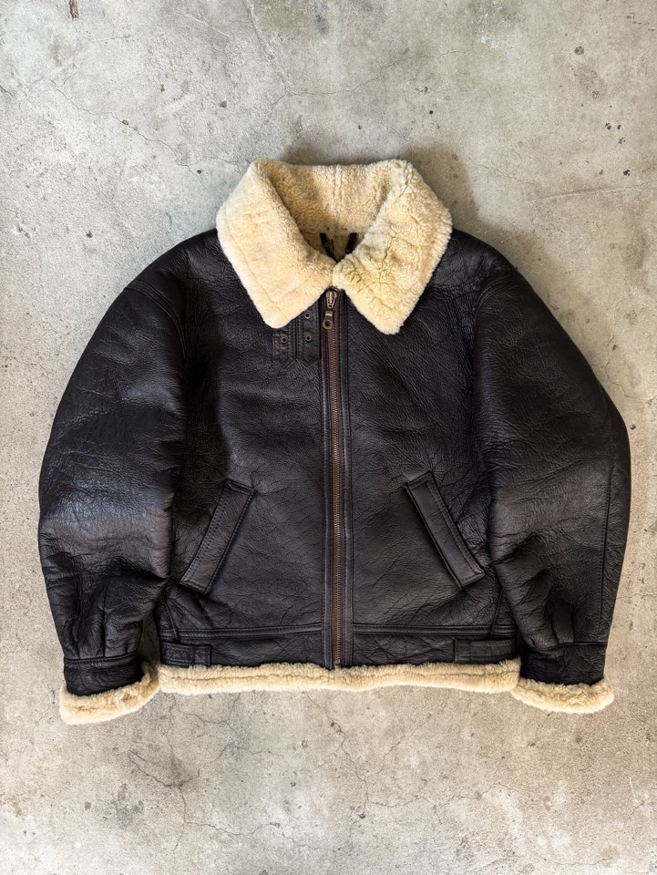 ORIGINAL SHEARLING BY TEODEM LEATHER TYPE B-3 FLIGHT JACKET | treuomo