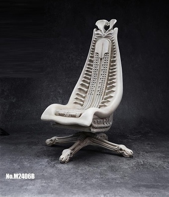 テーブル・チェア・ハンモック GLASS TENBAN!SKULL TRIBAL GRAY