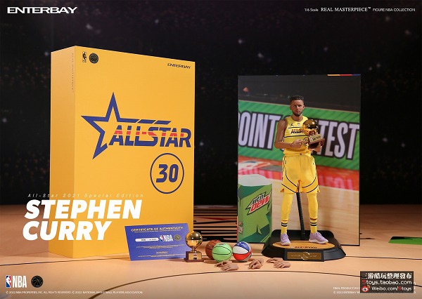 エンターベイ ステフィン・カリー（Stephen Curry）フィギュア