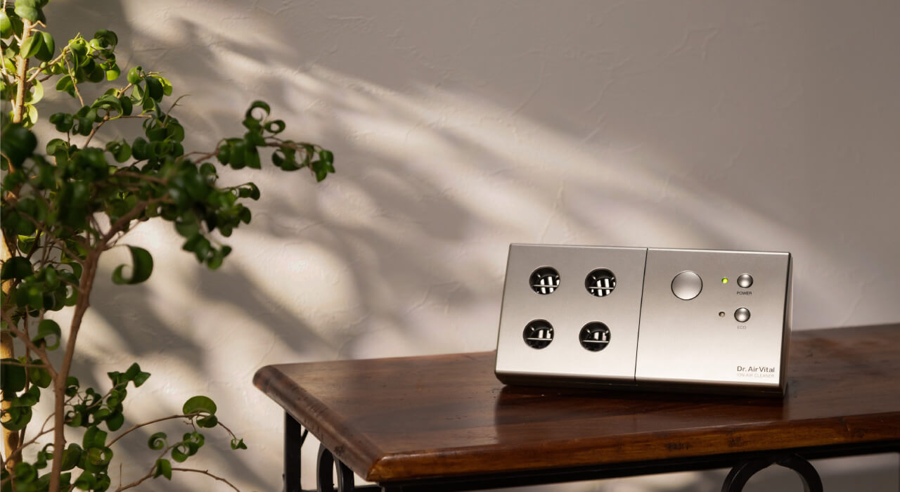 マイナスイオン&オゾン空気清浄機【ドクターエアバイタル】