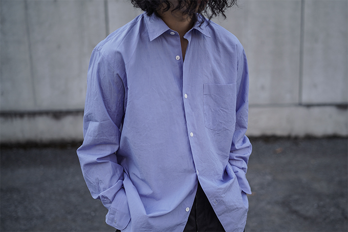 COMOLI -コモリシャツ, バンドカラーシャツ- | twelve blog