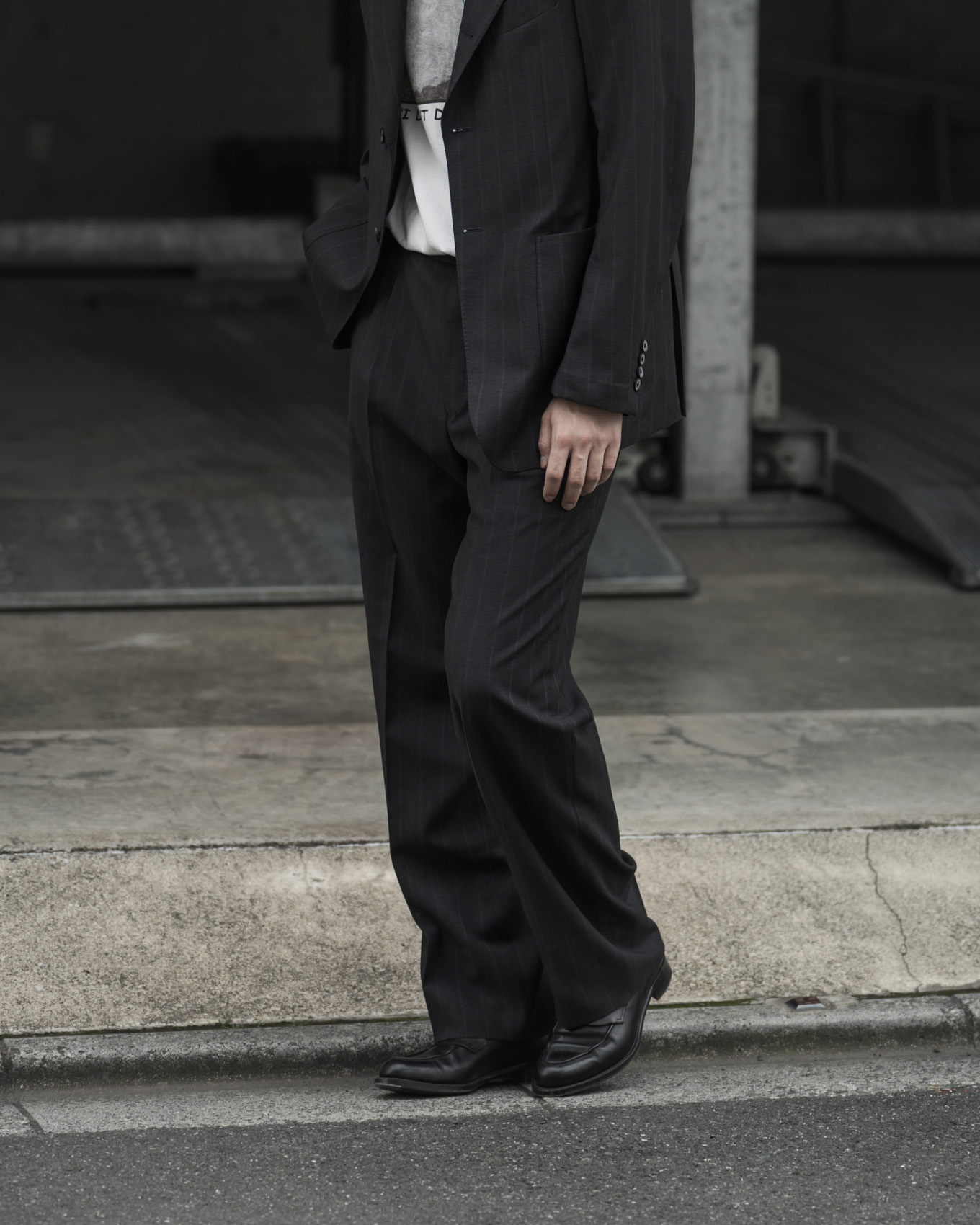 MAATEE&SONS / Set Up Trouser 2 (Charcoal) | twelve