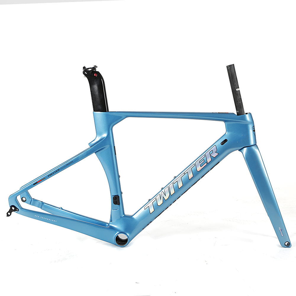 TWITTER R10-Disc Carbon Road Frame Set – T800, 700C, Thru Axle