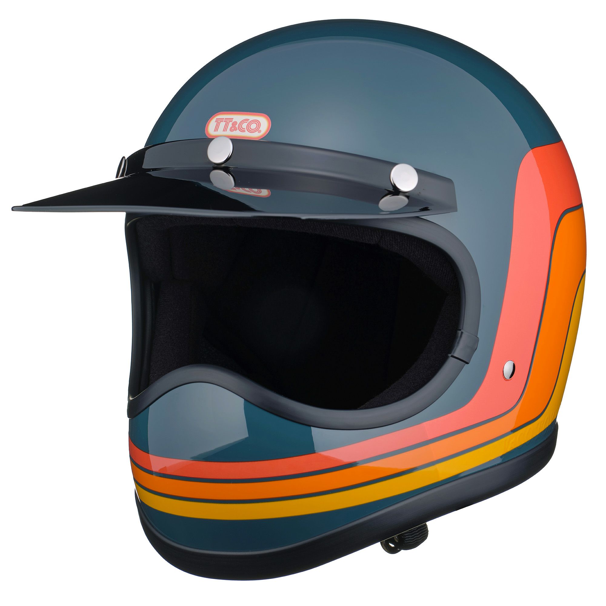 トンプソン 04 スモールフルフェイス マットブラック オプション