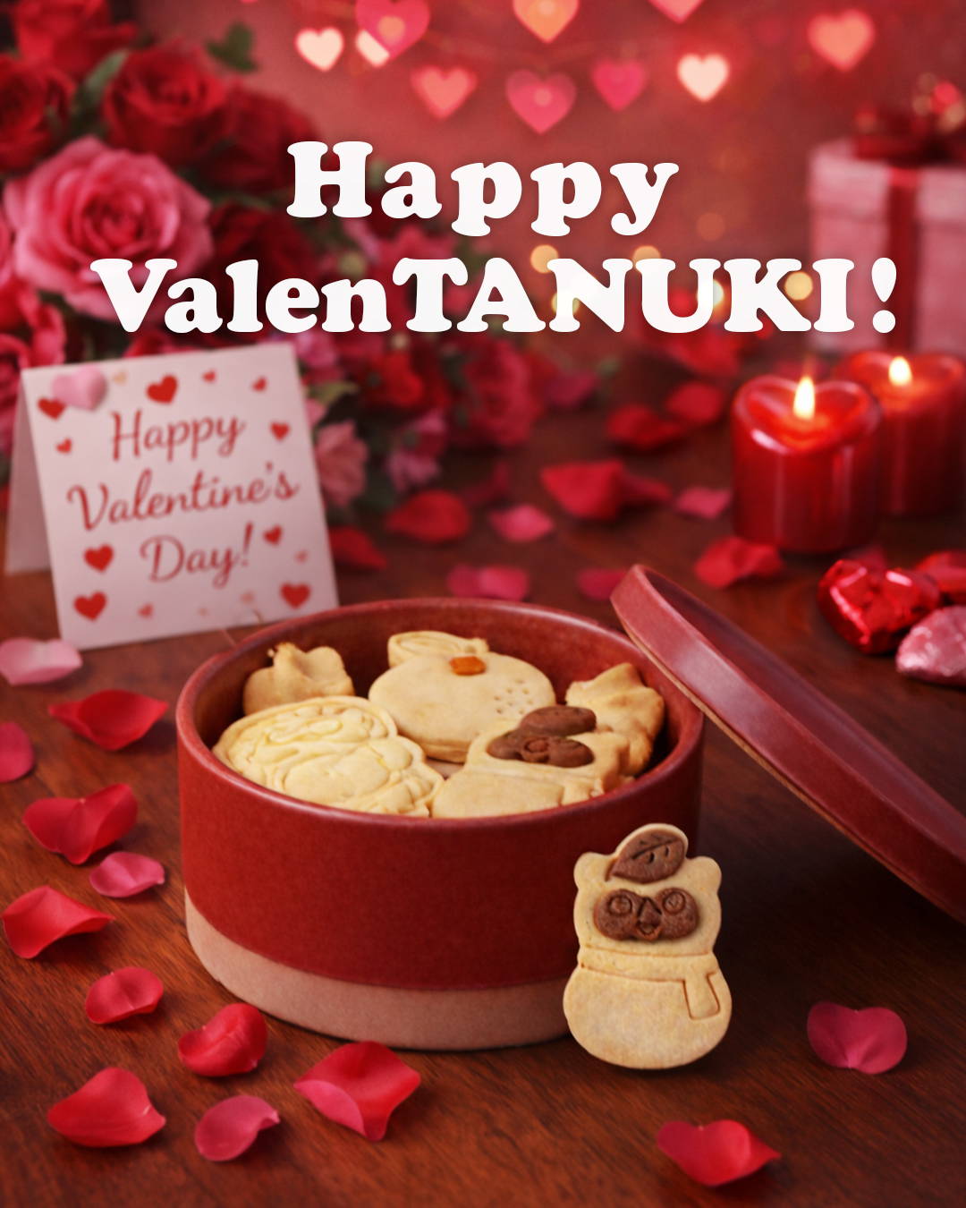 信楽焼に入ったたぬきクッキー – OQRUSTORE