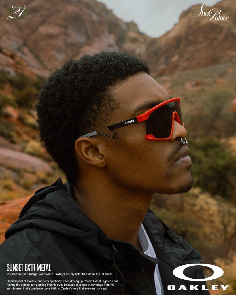 Oakley BXTR Metal Sunglasses 923706 Matte Trans Light Curry Prizm