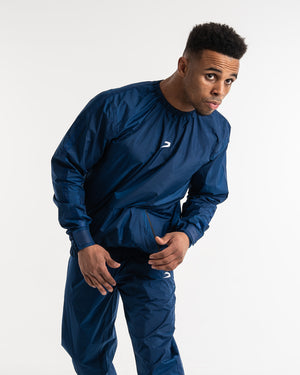 Hagler Sauna Suit 2.0 - Navy | Essential Weight Loss Tool | BOXRAW