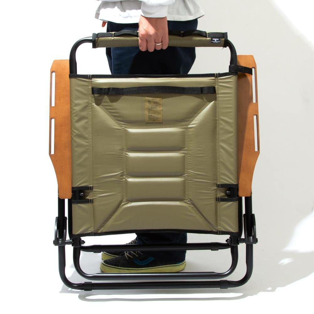 AS2OV アッソブHIGH BACK RECLINING LOW ROVER CHAIR KHAKI ハイバック