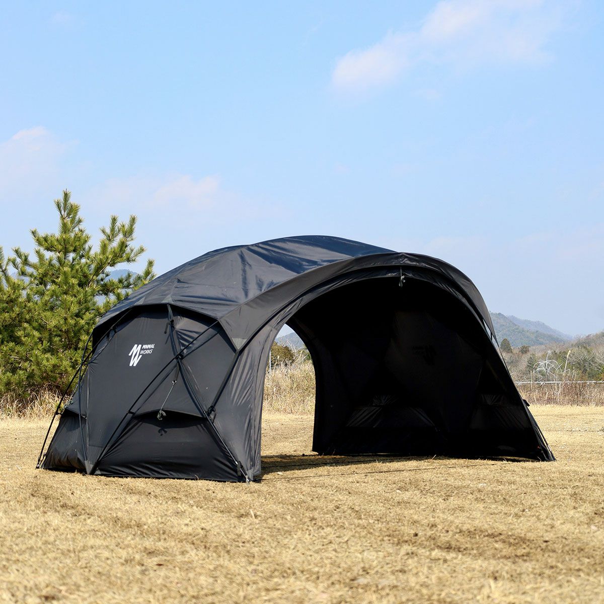 MINIMAL WORKS （ミニマルワークス） SHELTER G 2025(Dyneema) Black