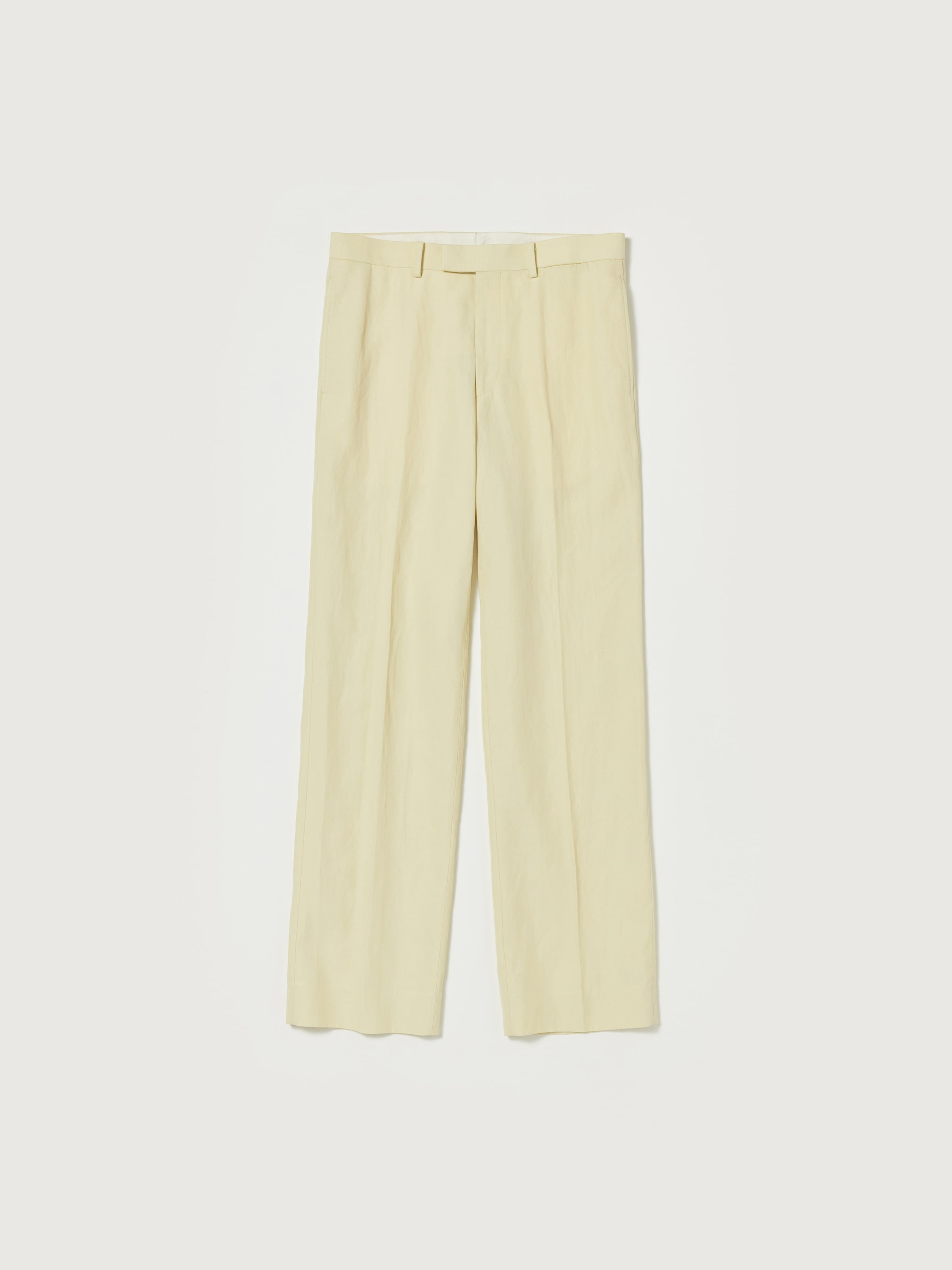 AURALEE HARD TWIST FINX LINEN CHINO SLACKS – unexpected store
