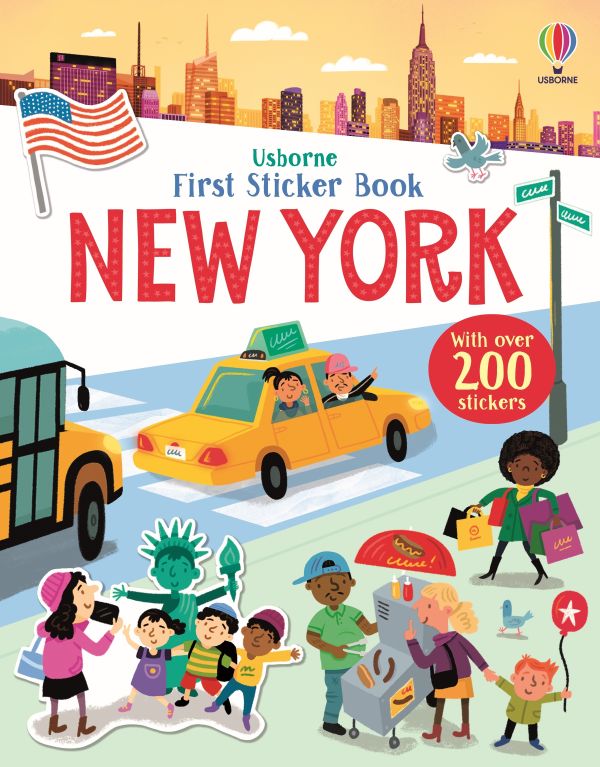 First Sticker Book New York | Usborne | Be Curious