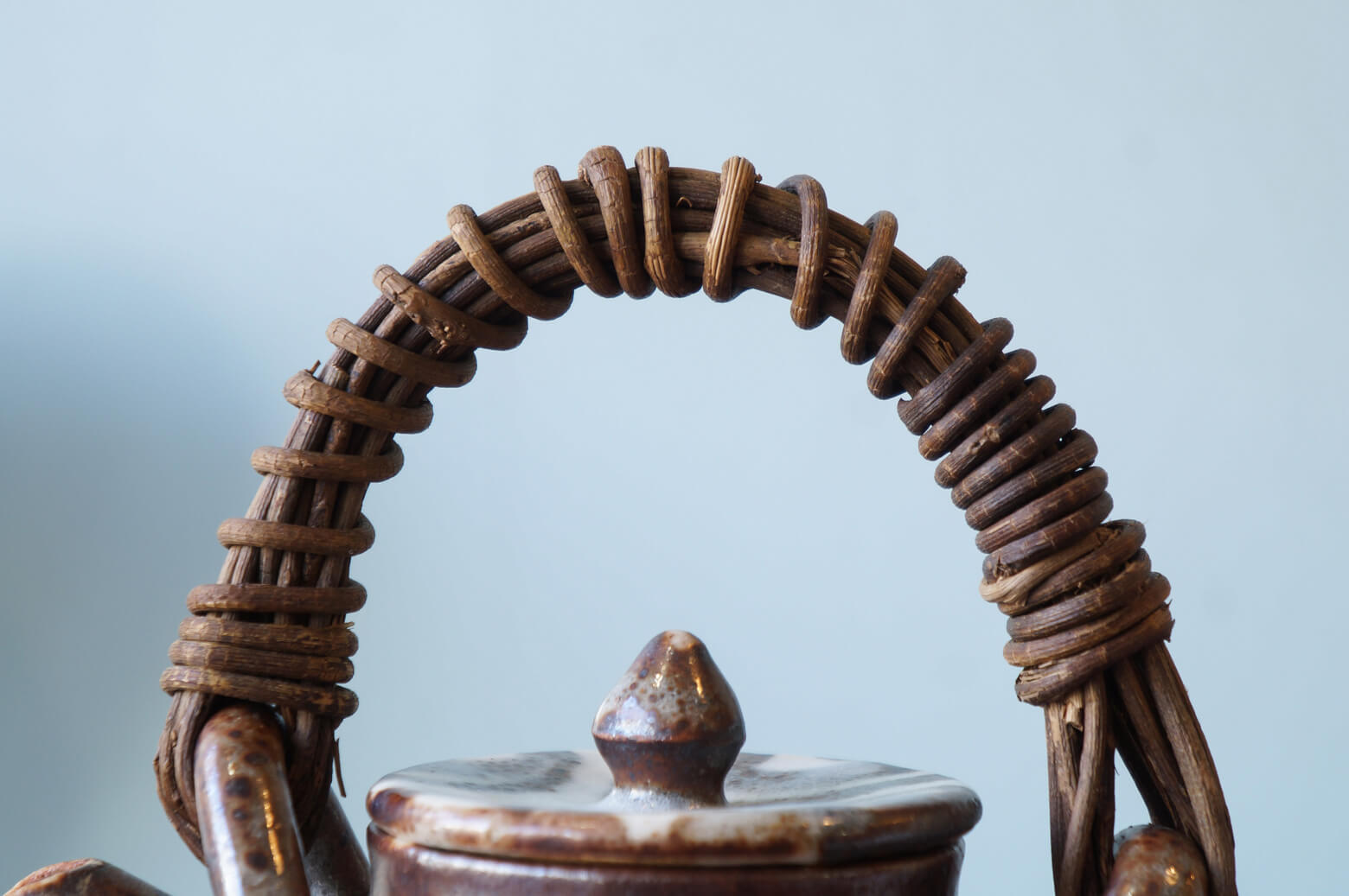 小栗正男 美濃焼 鼠志野 土瓶 湯呑 陶芸 焼物 作家物/Oguri Masao