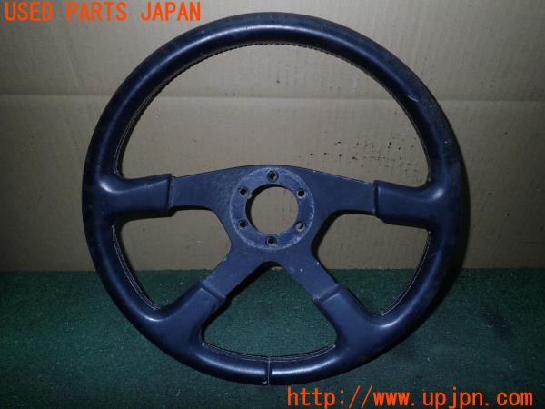 ジープ(J53(改))MOMO モモ ステアリング 4本スポーク 375mm 中古