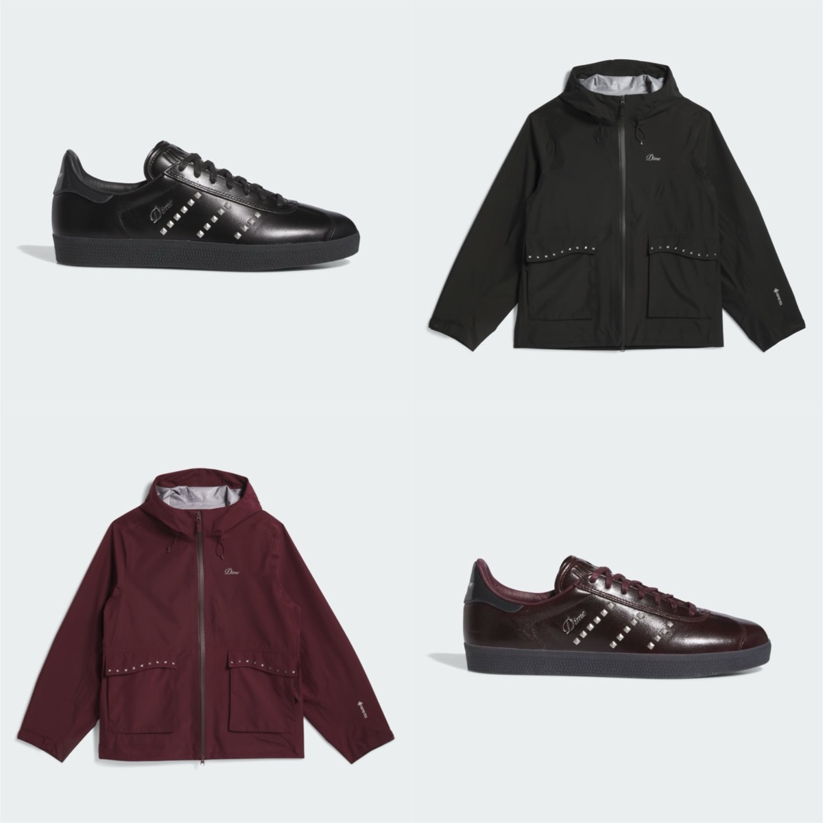 Dime x adidas Gazelle ADV & GORE-TEXジャケットが国内3月1日／3月3日