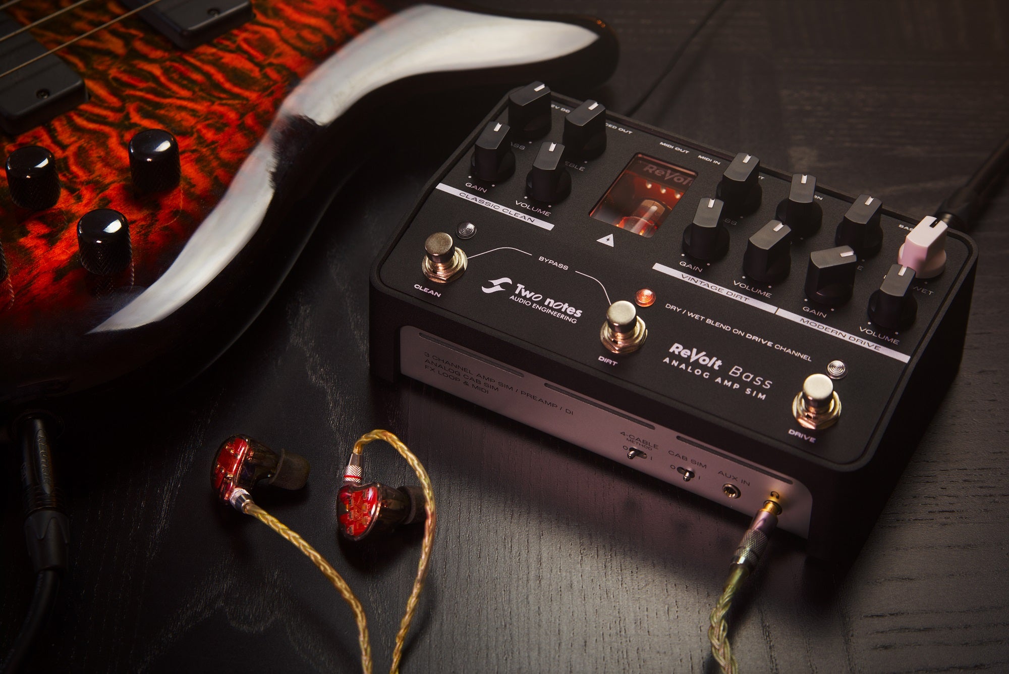 Fly-Rig Saver | ReVolt Bass & OPUS – two-notes