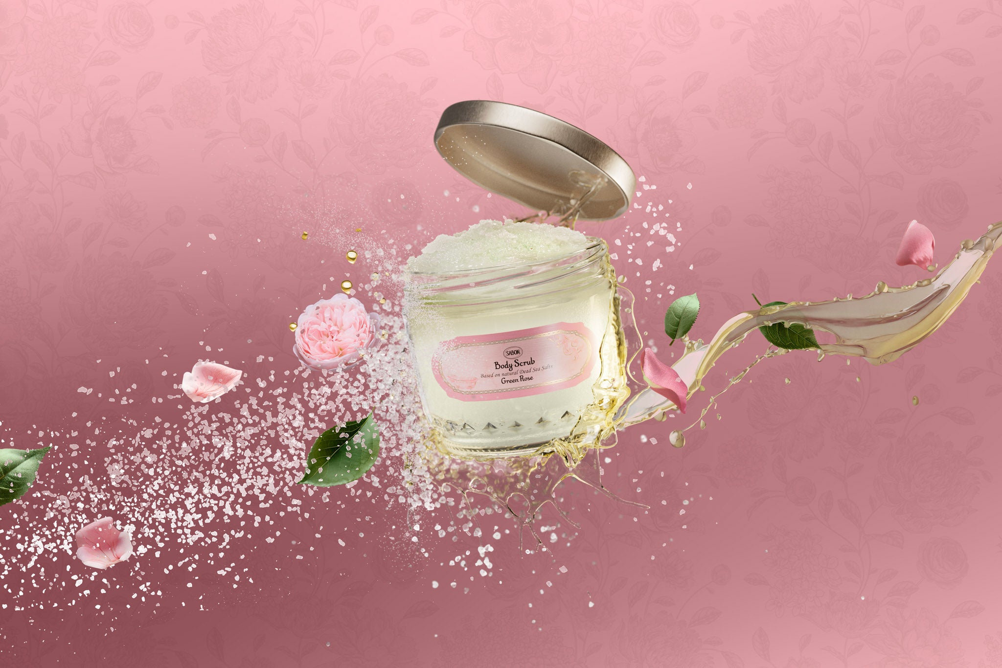 Body Lotion Green Rose Scent 200mL – SABON