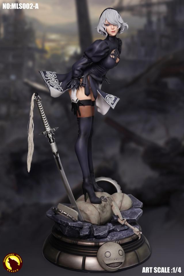 ニーア オートマタ 2B 1/6 ガレージキット ガレキ スタチュー ②⑥