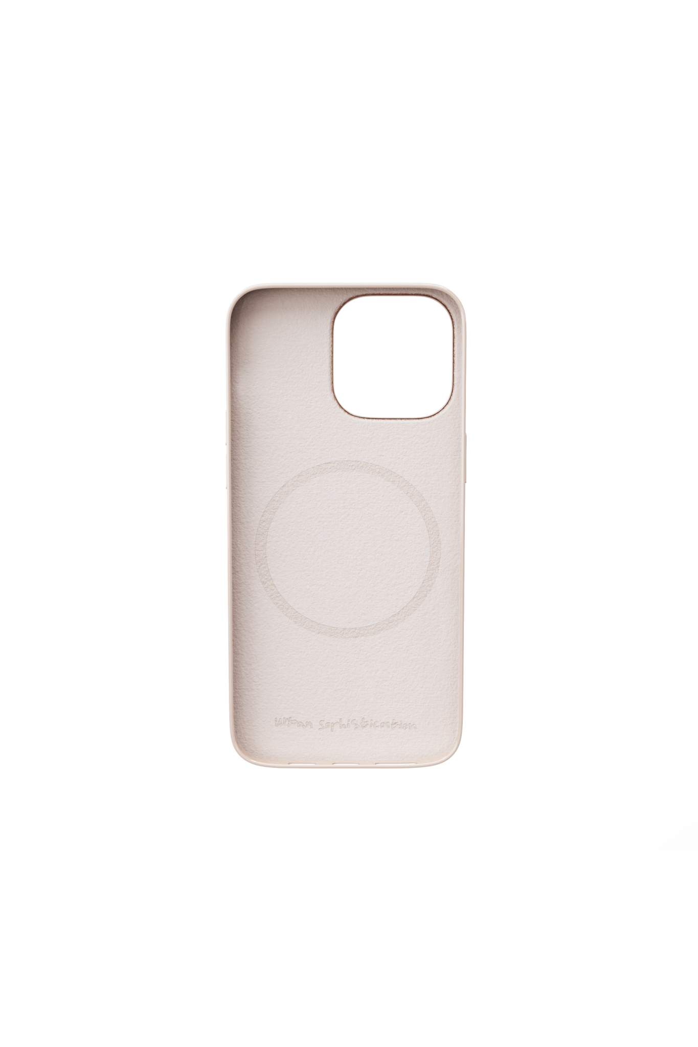 urban sophistication iPhoneケース oat milk the-puffer-case-oat-milk-
