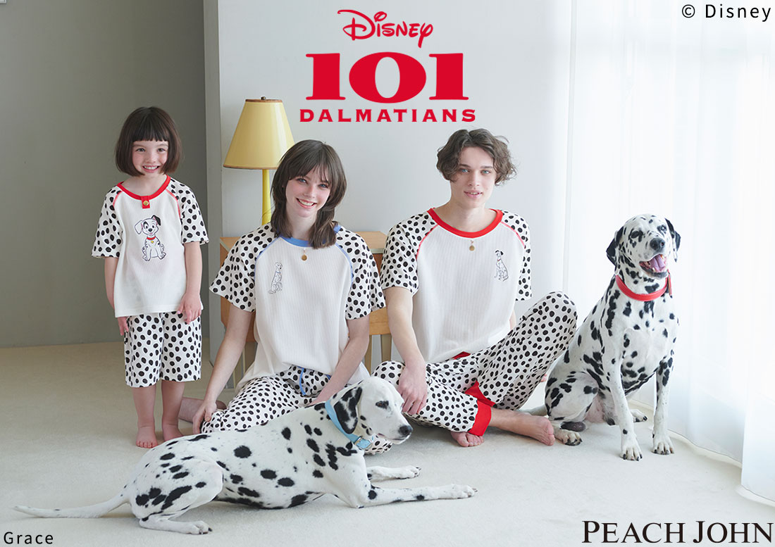 ピーチ・ジョン×ディズニー】ダルメシアン柄が可愛すぎ～！101匹わん
