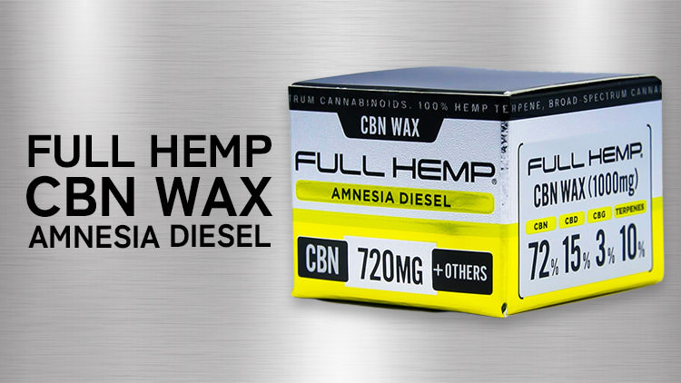 FULL HEMP CBNワックス AMNESIA DIESEL CBN720mg - VapeMania
