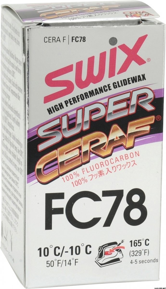 Swix FC78 Super Cera F +10°C/-10°C, 30g | Surfaces | Varuste.net