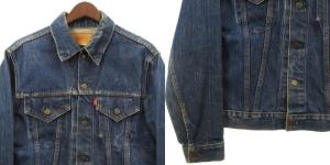 70505-0217 ヴィンテージ 70's 4thデニムジャケット ボタン裏刻印52