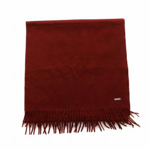 マフラー ストール カシミヤ イタリア製 紫 パープル（2024/08/14買取