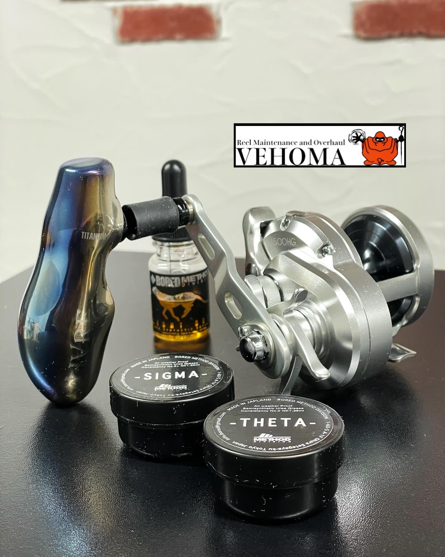 11オシアジガー1500HG オーバーホール ビス制作 フリーフォール速度が