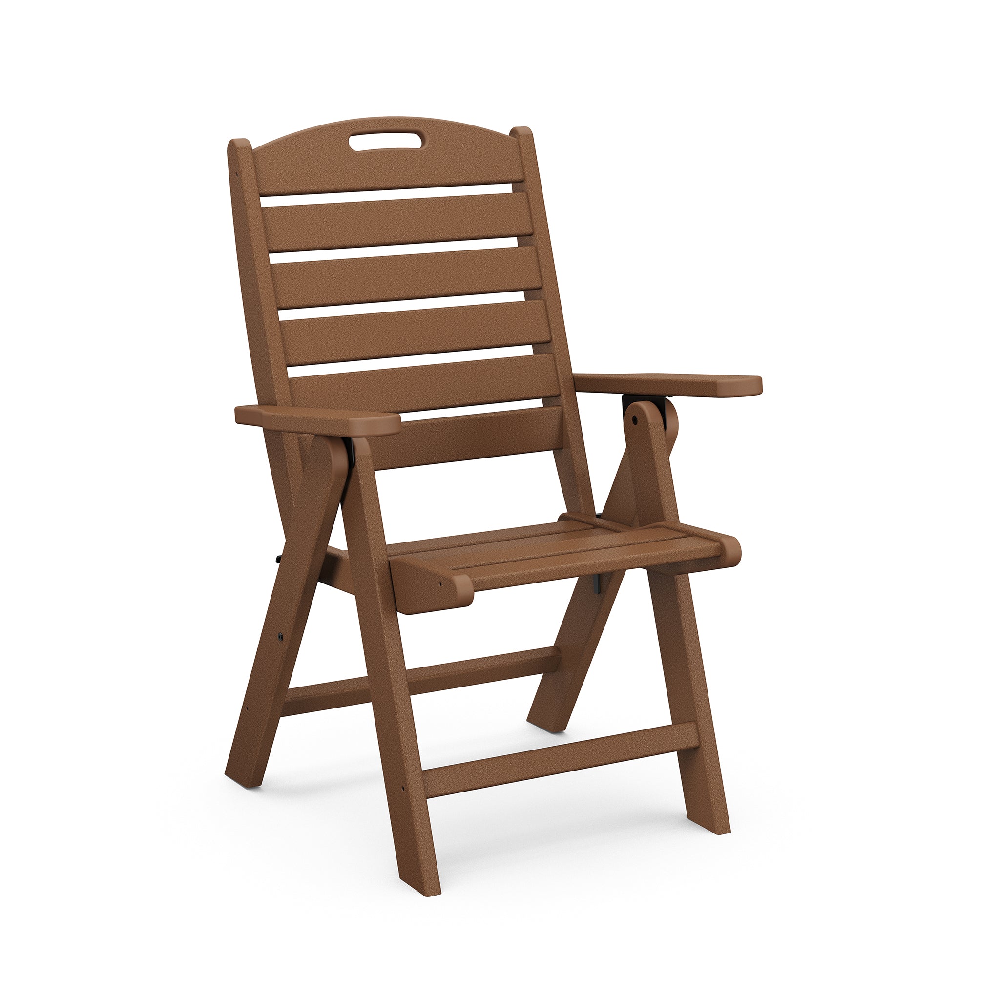 Nautical Highback Folding Dining Chair by POLYWOOD | Vermont Woods