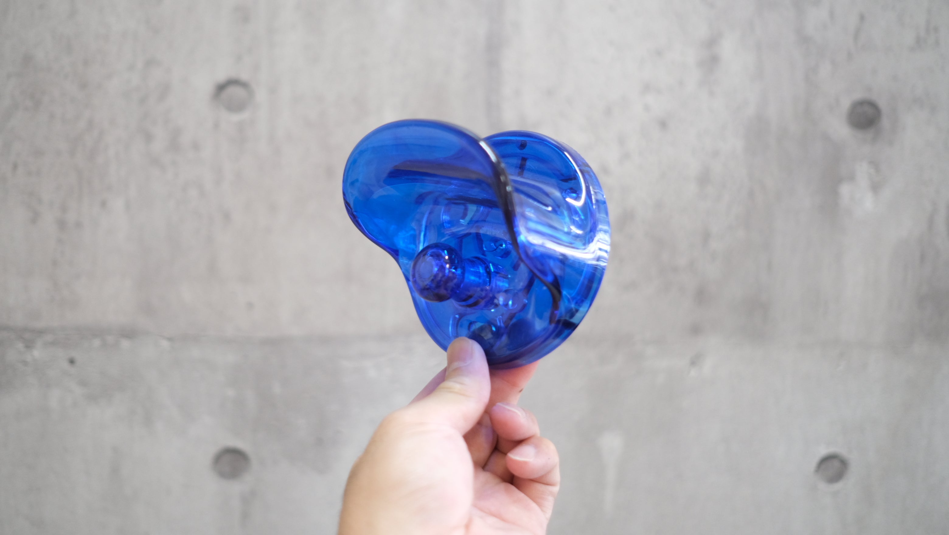 未使用】Kartell ウォールフック クリアブルー｜カルテル デザイン