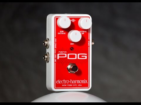 Electro-Harmonix Nano POG Polyphonic Octave Generator Pedal