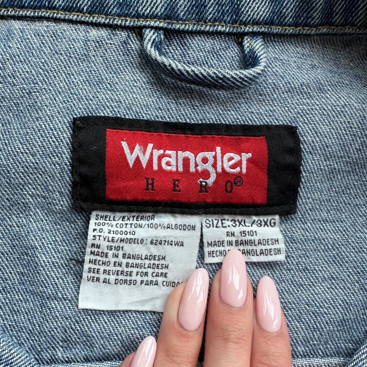 90s Wrangler Hero Denim Jacket 2XL | Vindee Vintage