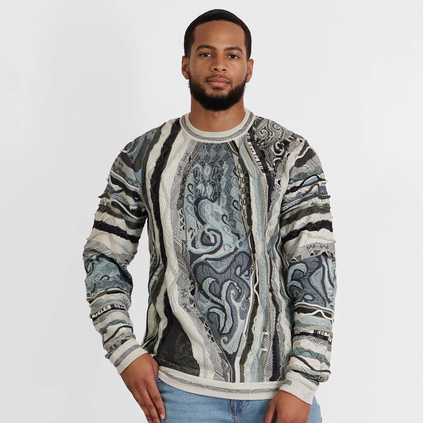 Coogi Australia multi Noir Classic crewneck sweater – VIP Clothing