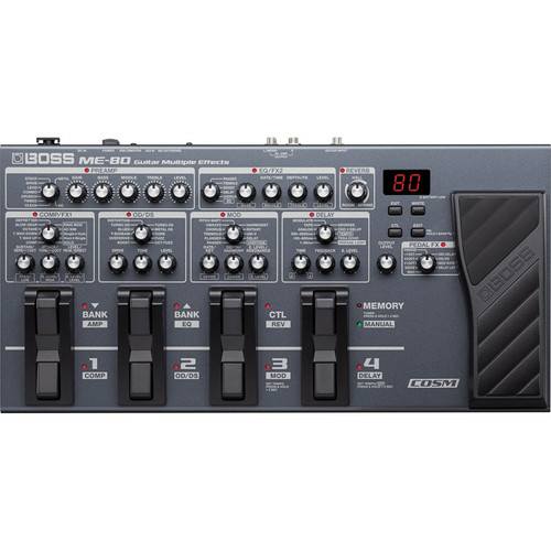 BOSS ME-80 Guitar Multiple Effects – Virtual Sound Lab