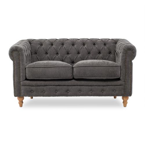 VCシリーズ 2人掛けソファ グレー 布地 ナチュラルレッグ VC2F265N