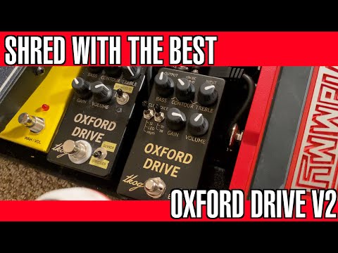Oxford Drive The King of gear TKOG overdrive effects pedal