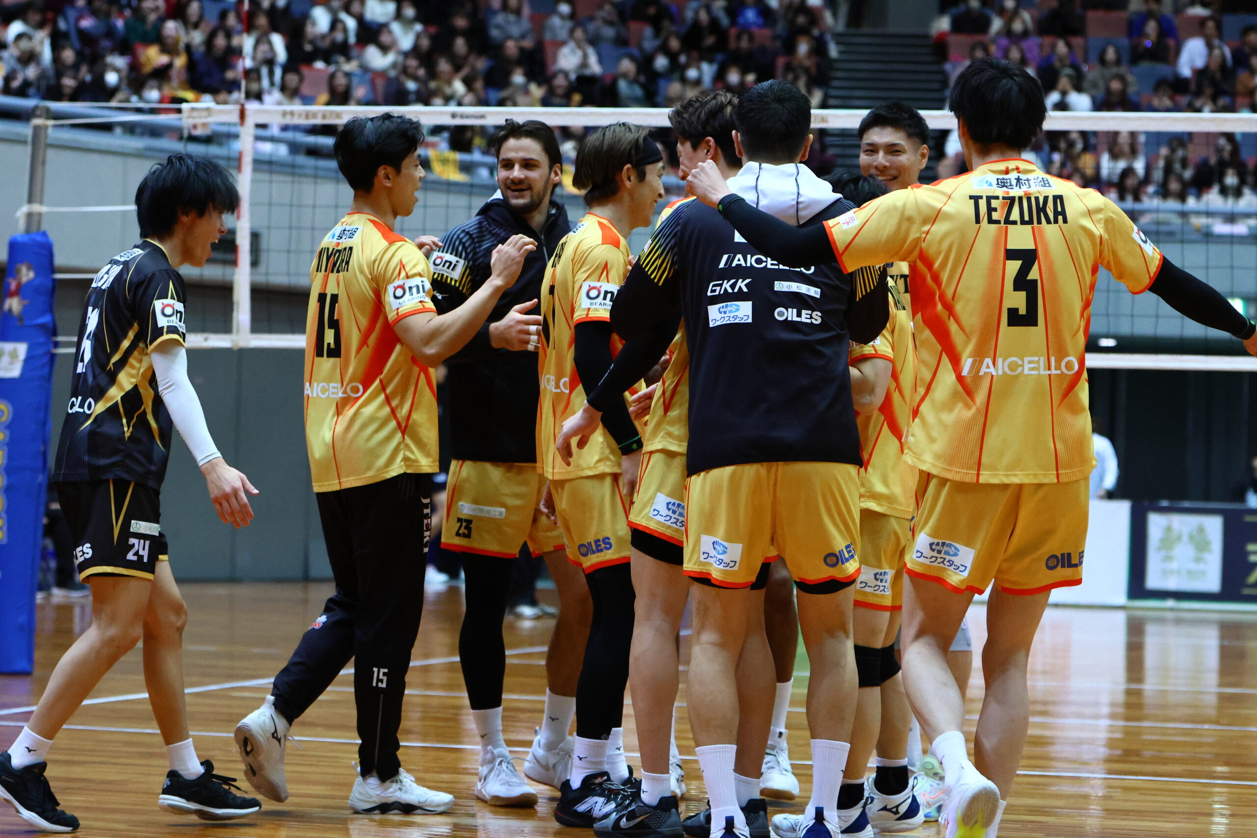 SVリーグ男子第17節】ジェイテクトSTINGS愛知 vs日本製鉄堺ブレイザー