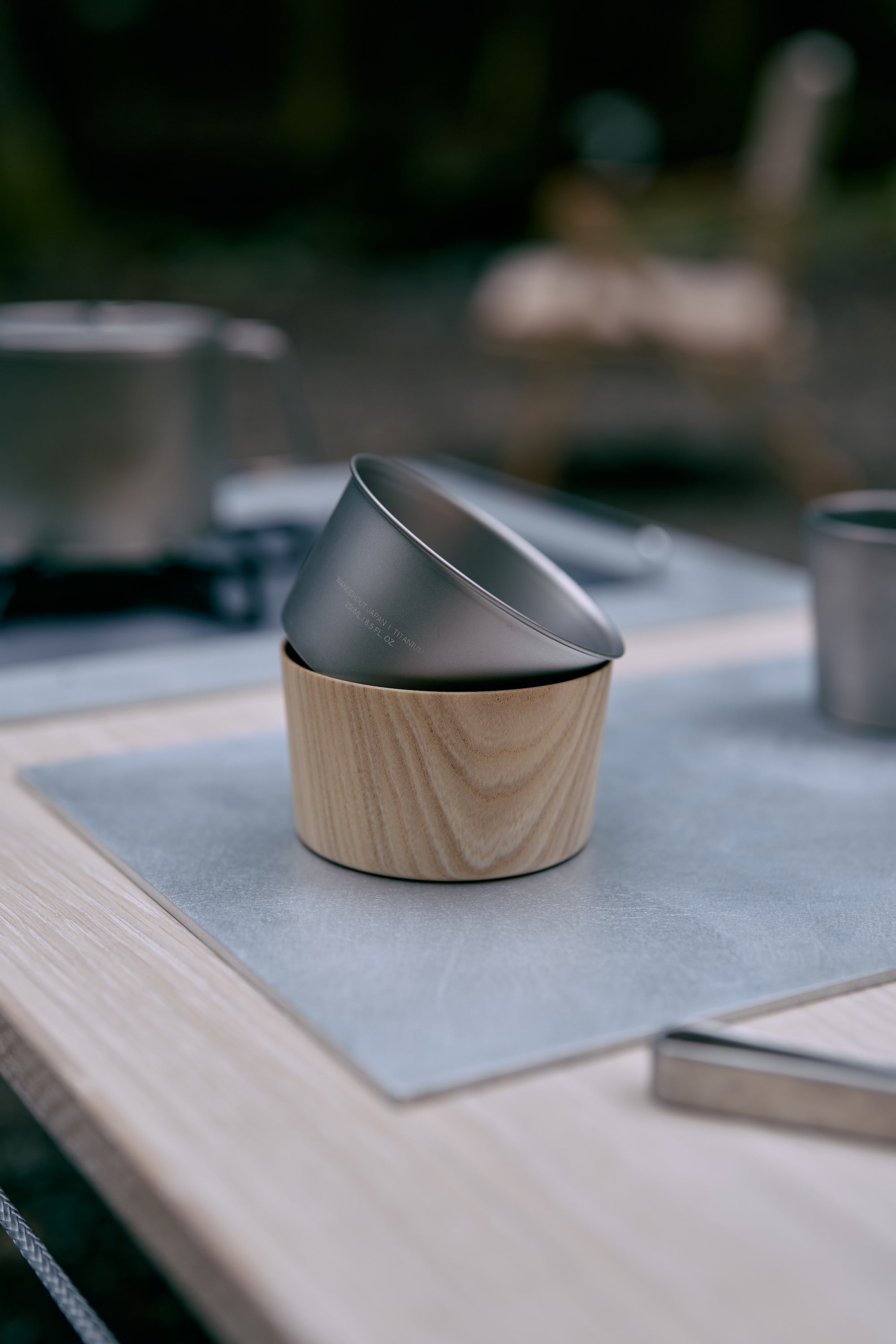 バーベキュー・調理用品 Wanderout Universal Bowl Wood Titanium