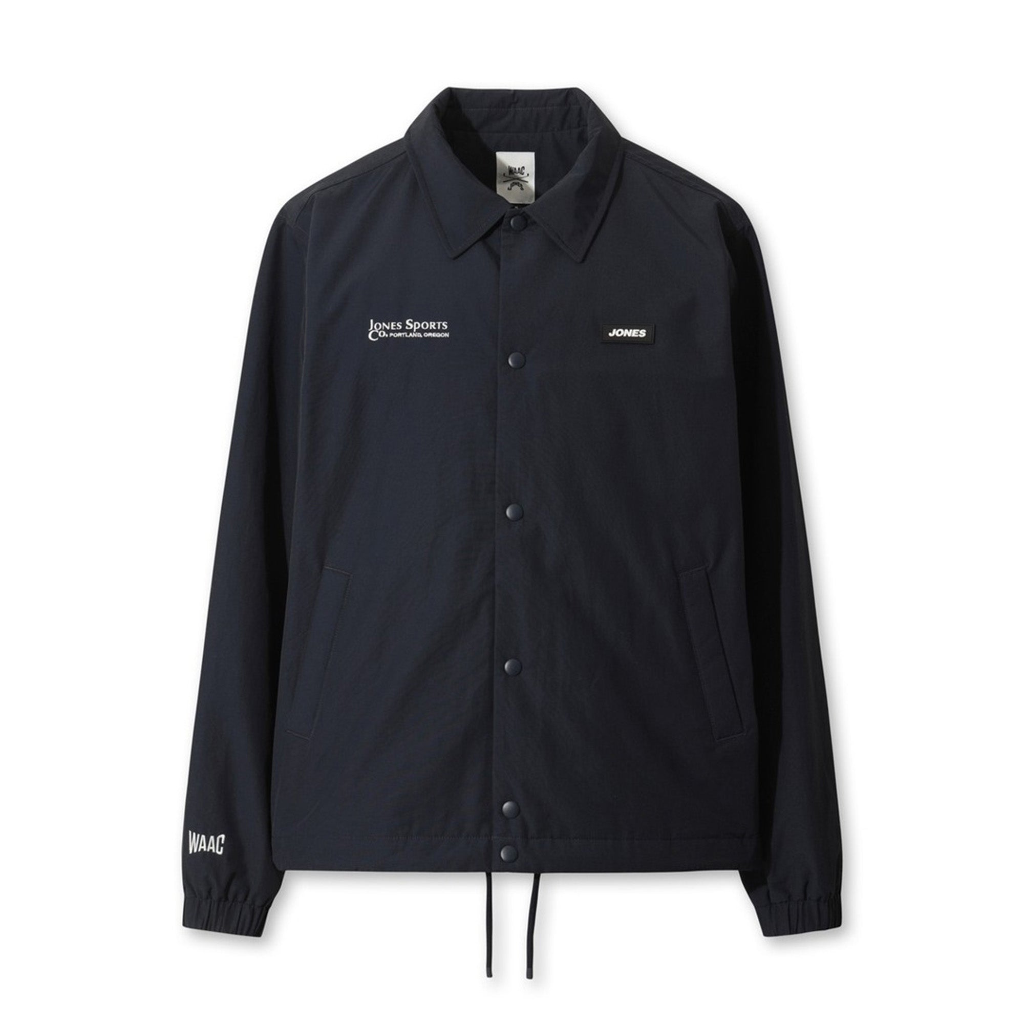WAAC X JONES】MEN パデッドコーチジャケット ネイビー