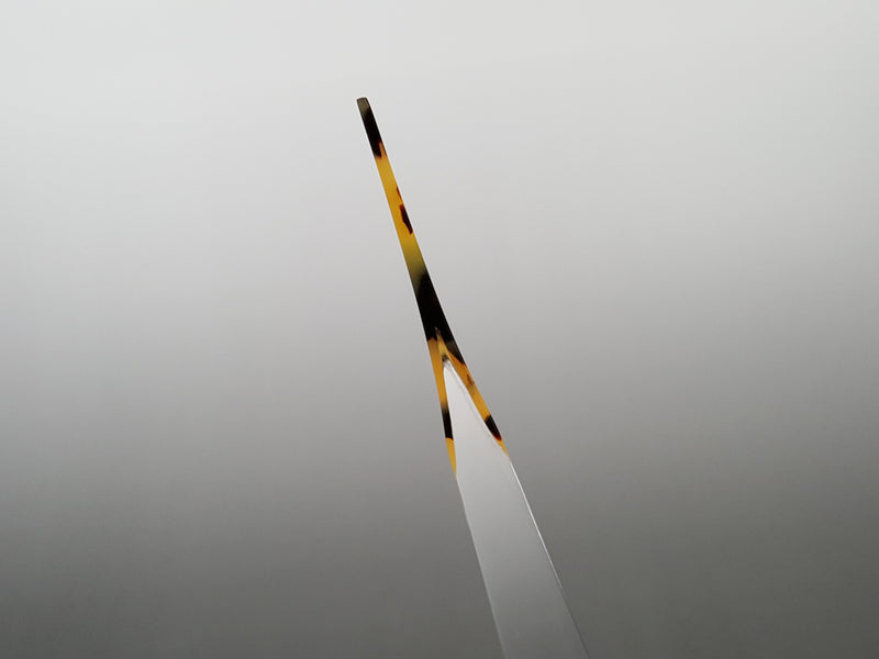 三味線用・撥】鼈甲調撥NEO 超軽量モデル 手元アクリル（津軽三味線用