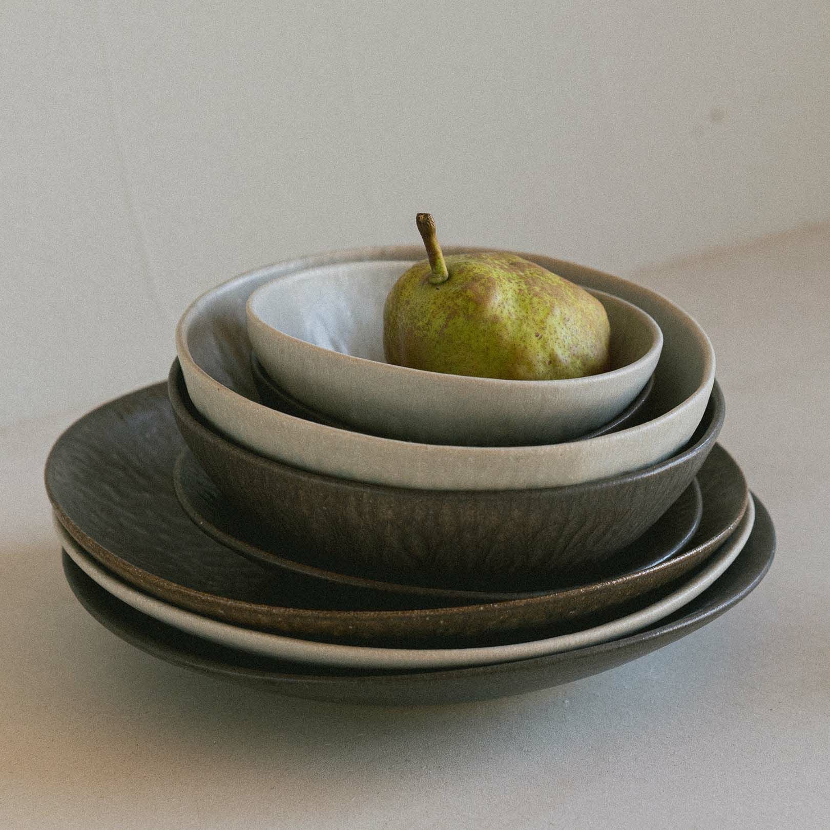 シリアルボウル14cm ブルーホワイト | 明山 オンラインショップ