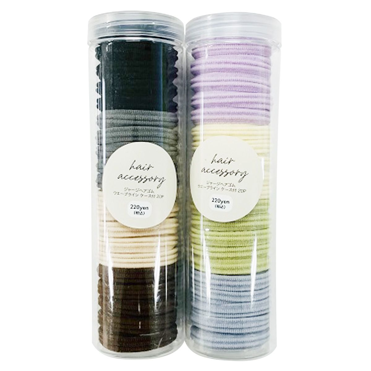 ヘアゴム ヘアアクセサリー 髪ゴム ジャージヘアゴム ウエーブライン