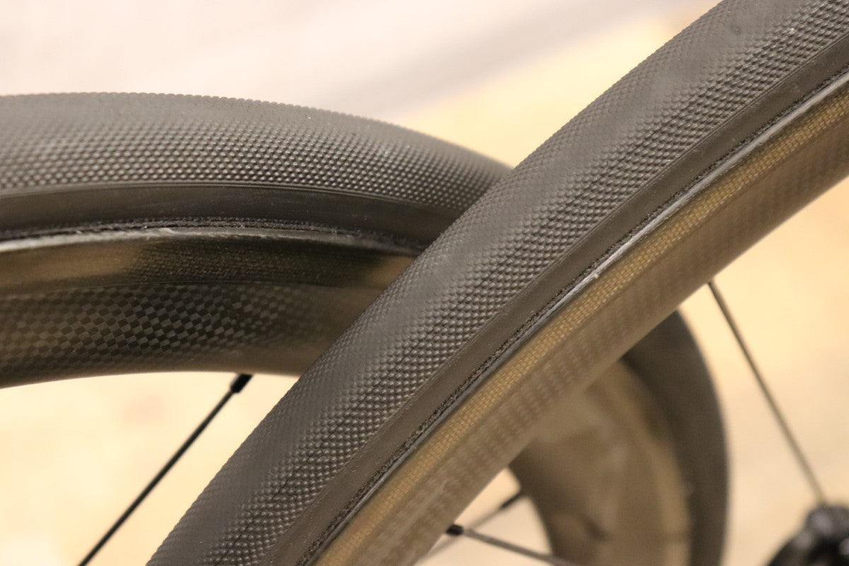 GUSTO ATTAQUEオリジナルカーボンチューブラーホイール 45mm 前後