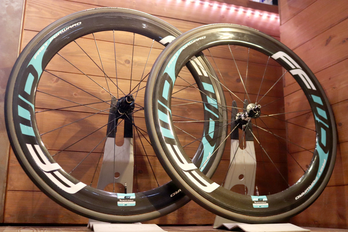 ファストフォワード FFWD F6R チェレステ カーボン チューブラー