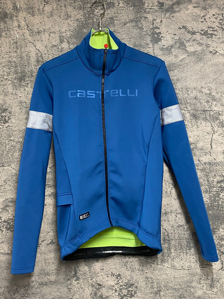 JJ472 カステリ CASTELLI ロッソコルサ ROSSO CORSA 長袖 サイクル