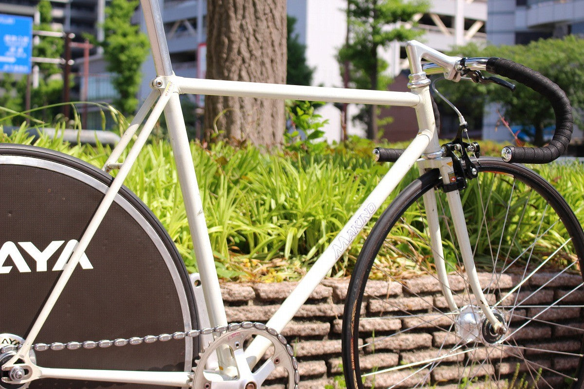 マキノ MAKINO NJS認定 スチール ピストバイク トラックレーサー